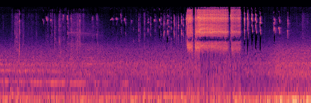 Spectrogram: American Red Squirrel Alarm Calls